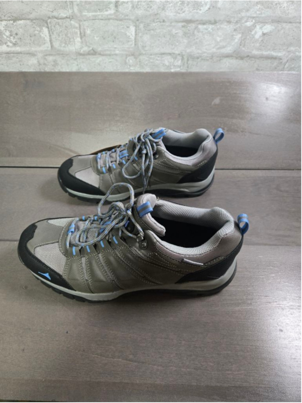 Women's Pacific Mountain Gray Blue Butte Low Hiking Shoes Size 9.5 - Picture 4 of 12